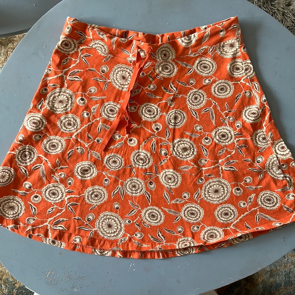 Patagonia A line organic cotton skirt